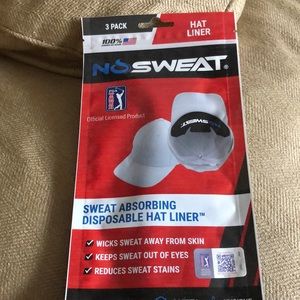No Sweat Hat Liners 3 In Each Package
